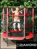 Батут Diamond Fitness 4,5 ft (140см) с защитной сеткой в Нижнем Новгороде вид 2