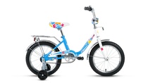 Велосипед Altair City Girl 16 белый/синий 