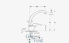 Смеситель GranFest 1024 Матовый хром в Нижнем Новгороде вид 2