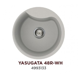 Мойка Omoikiri Yasugata 48R-WH Гранит, белый в Нижнем Новгороде