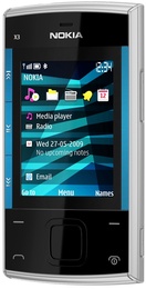 Nokia X3 Silver/Blue в Нижнем Новгороде
