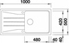 Мойка Blanco Sona XL 6S Silgranit, антрацит в Нижнем Новгороде вид 2