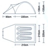 Палатка Campack Tent Land Explorer 3 в Нижнем Новгороде вид 2
