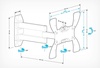 Кронштейн Holder LCDS-5066 Черный глянец в Нижнем Новгороде вид 2