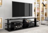 Тумба под аппаратуру Holder TV-24110 Черный+черное стекло в Нижнем Новгороде вид 4