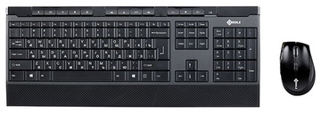 Клавиатура Kreolz WMKM-300 Black USB в Нижнем Новгороде