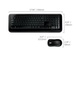 Клавиатура Microsoft Wireless Desktop 800 Black USB в Нижнем Новгороде вид 4