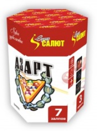 Батарея салютов "Азарт" (0,8" х 7) в Нижнем Новгороде
