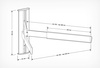 Кронштейн Holder DRS-3103 Silver в Нижнем Новгороде вид 2