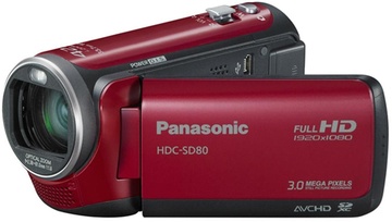 Видеокамера Panasonic HDC-SD80 Red в Нижнем Новгороде