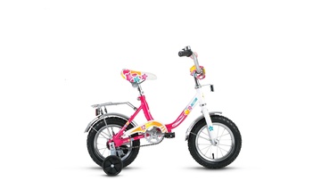 Велосипед Altair City Girl 12 белый/фуксия в Нижнем Новгороде