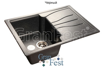 Мойка GranFest Standart GF-S680L Черный в Нижнем Новгороде