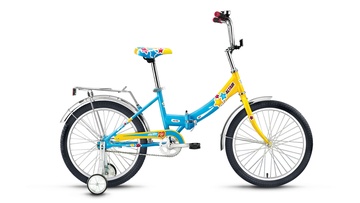 Велосипед Altair City Girl 20 compact желтый/синий в Нижнем Новгороде