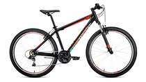 Велосипед Forward Apache 27,5 1.0 черный/красный 