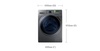 Стиральная машина Samsung WW12H8400EX в Нижнем Новгороде вид 5