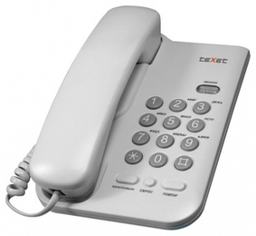 Проводной телефон TeXet TX-211 Серый в Нижнем Новгороде