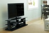 Тумба под аппаратуру Holder TV-25110 Черный+черное стекло в Нижнем Новгороде вид 4
