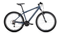 Велосипед Forward Apache 27,5 1.0 серый/черный 