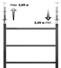 Шведская стенка Kampfer KSW professional ceiling long в Нижнем Новгороде вид 3