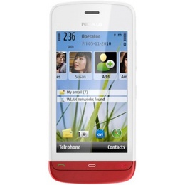 Nokia C5-06 White Red в Нижнем Новгороде
