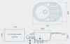 Мойка GranFest Rondo GF-R730L Бежевый в Нижнем Новгороде вид 2