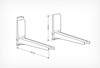 Кронштейн Holder MWS-2005 Silver в Нижнем Новгороде вид 2