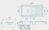 Мойка GranFest Standart GF-S940KL Песочный в Нижнем Новгороде вид 2