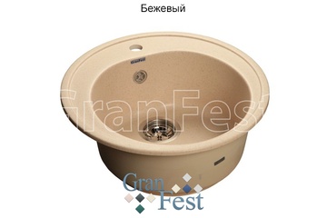 Мойка GranFest GF-R510 Бежевый в Нижнем Новгороде