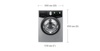 Стиральная машина Samsung WF1702XQR в Нижнем Новгороде вид 2