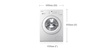 Стиральная машина Samsung WF1500NHW в Нижнем Новгороде вид 2