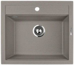 Мойка Weissgauff Quadro 560 Granit Серый шелк в Нижнем Новгороде