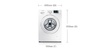 Стиральная машина Samsung WF80F5E5U4W в Нижнем Новгороде вид 2