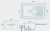 Мойка GranFest Standart GF-S780L Терракот в Нижнем Новгороде вид 2
