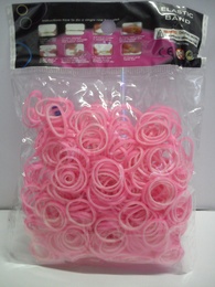 Пакет резинок 2-х цветные розовые (600 шт) в Нижнем Новгороде