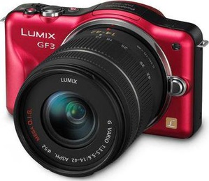 Фотоаппарат Panasonic Lumix DMC-GF3 Kit Red в Нижнем Новгороде