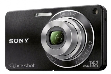 Фотоаппарат Sony Cyber-shot DSC-W350 Black в Нижнем Новгороде